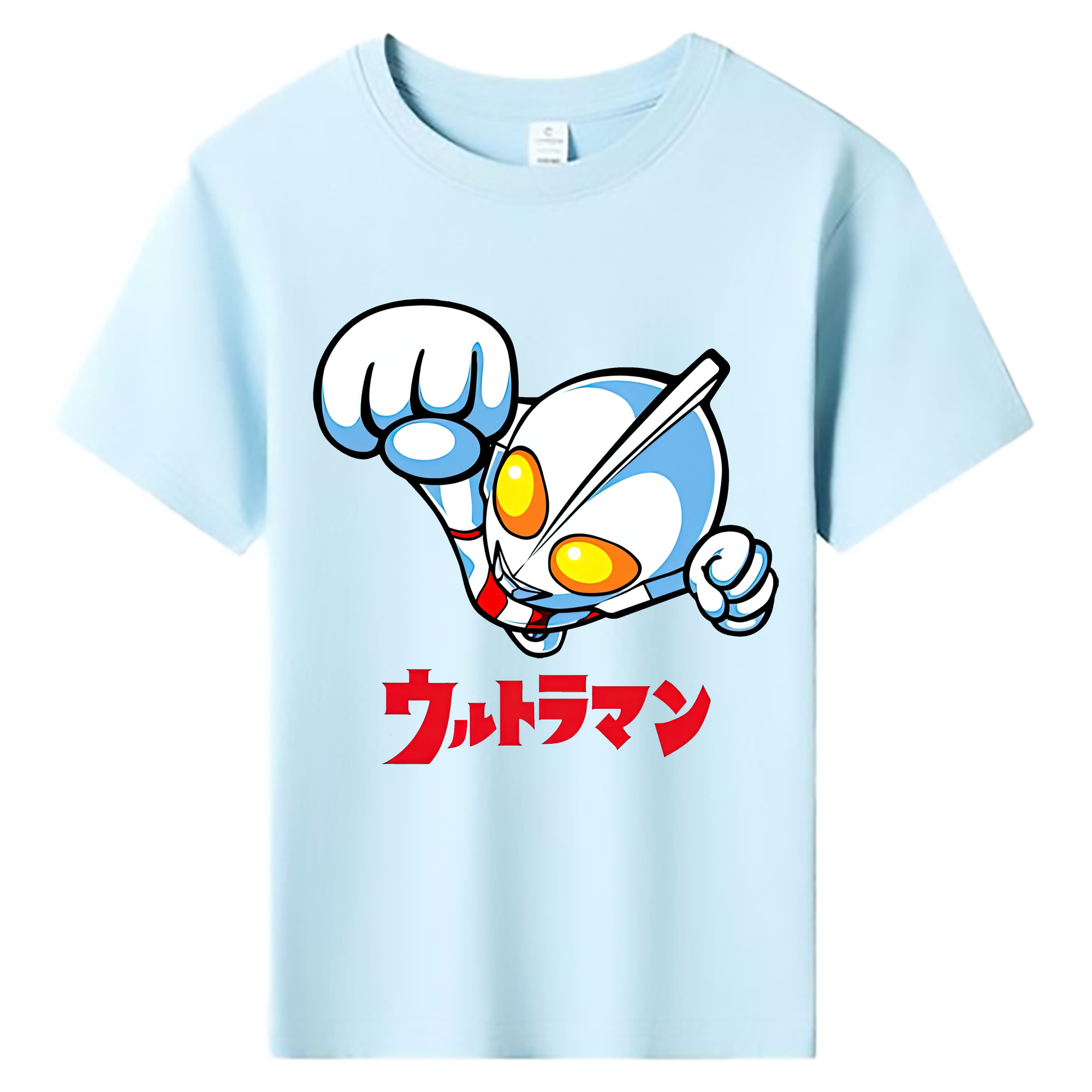 （画像用） ウルトラマン Ultraman 綿100％キッズTシャツ（フロントプリント）